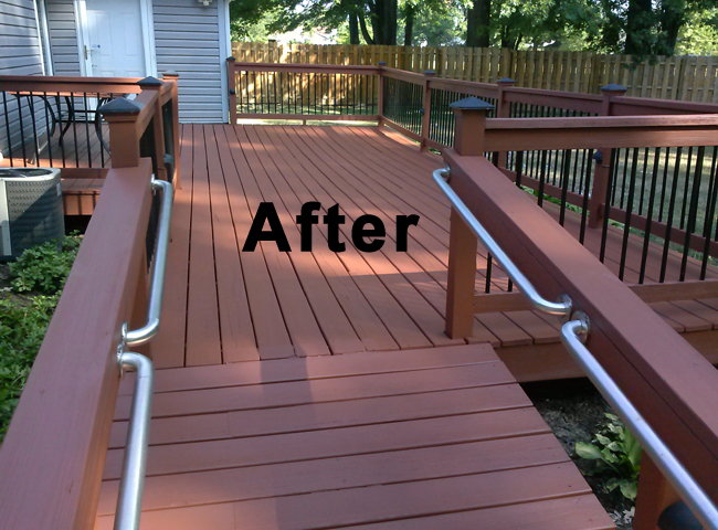 Deck Refinishing After