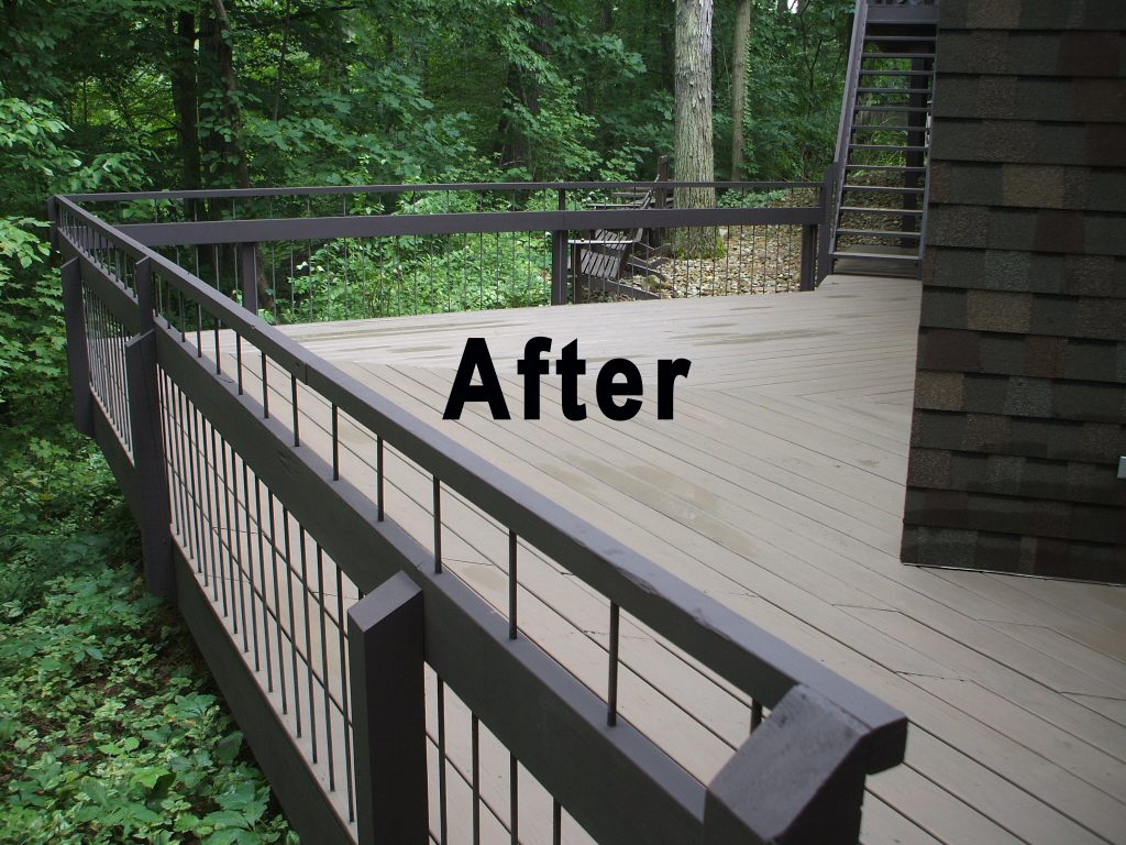 Deck Refinishing Before and After Photos Deck DeFence