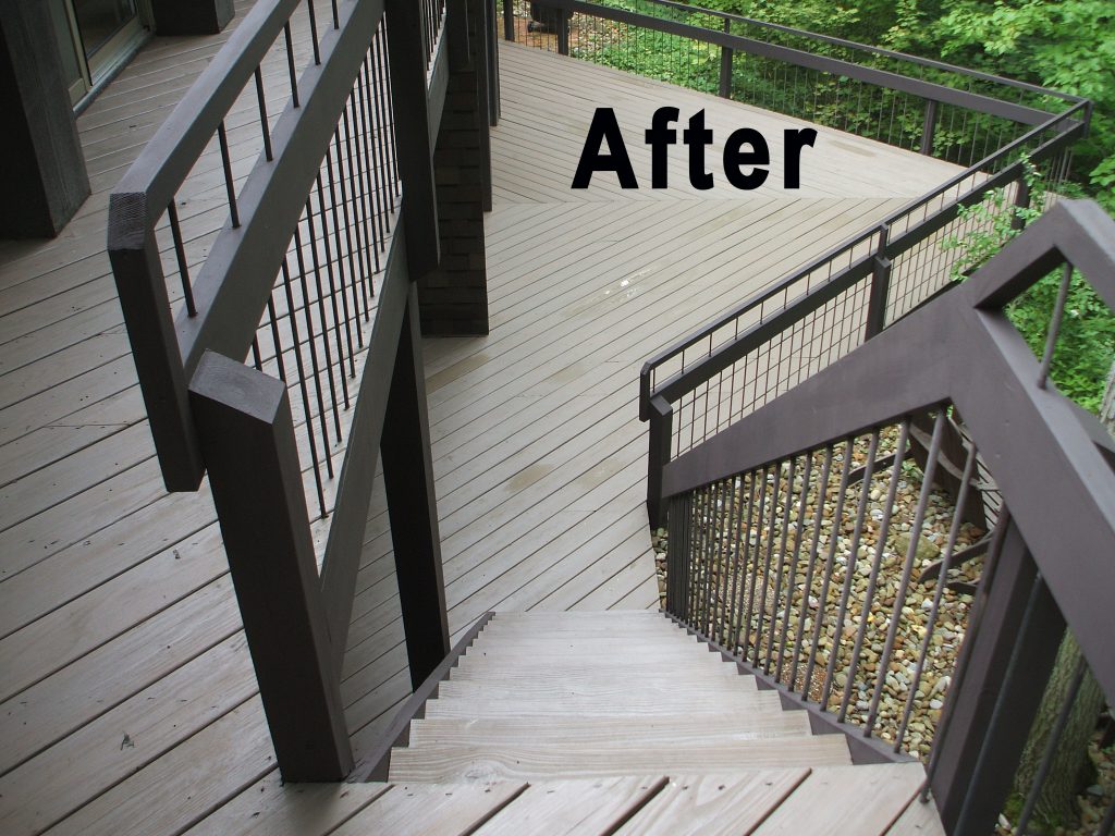 Deck Refinishing Before and After Photos Deck DeFence
