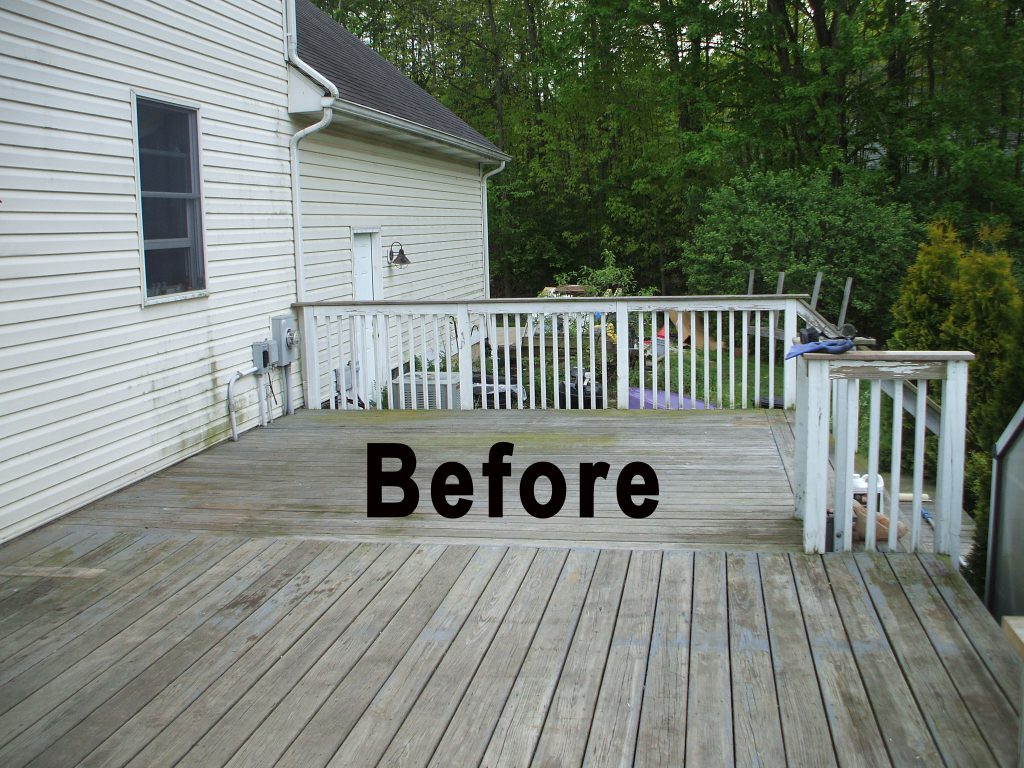 Deck Refinishing Before and After Photos Deck DeFence