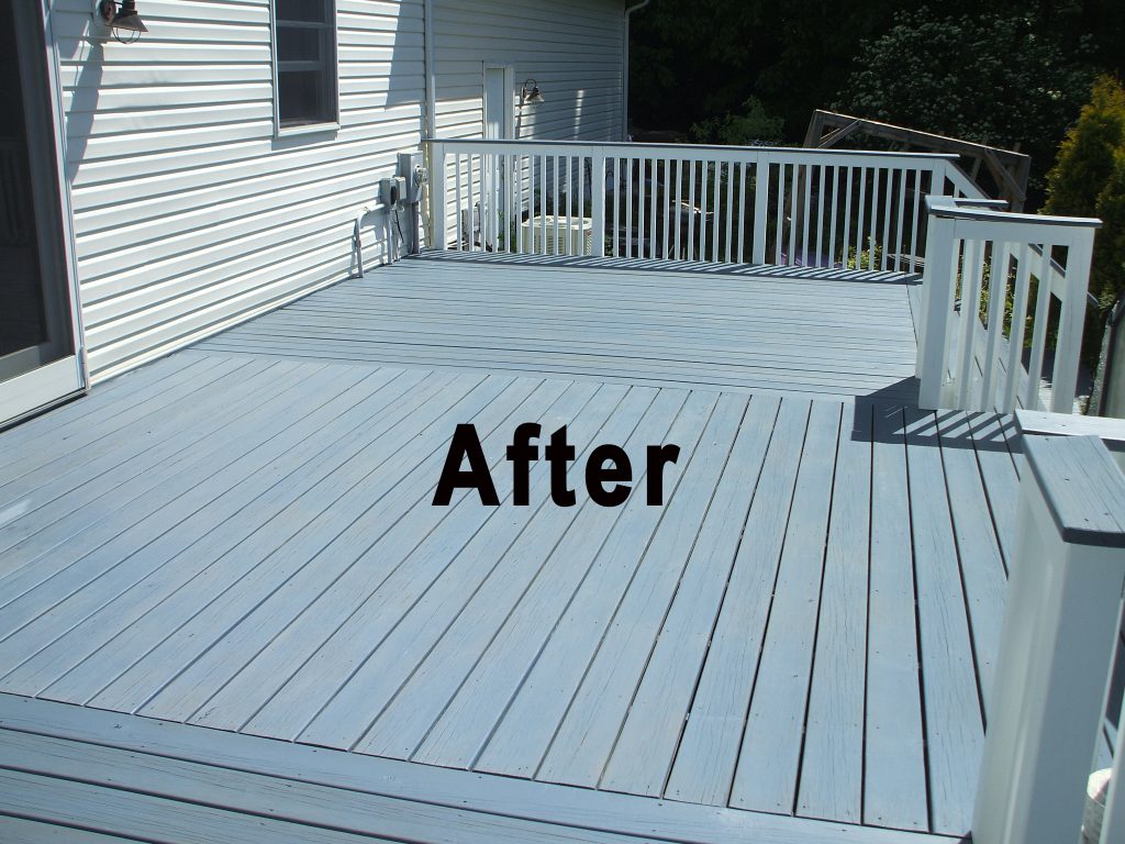 Deck Refinishing Before and After Photos Deck DeFence